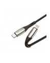 Baseus Baseus CAFULE LIGHTNING CABLE 300CM GREY/BLACK (6953156296305) - nr 7
