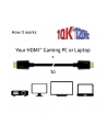 Kabel Club 3D HDMI-Kabel A -> A 2.1 Ultra High Speed 10K HDR 1m - nr 38