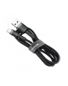 Baseus Baseus CAFULE LIGHTNING CABLE 50CM GREY/BLACK  (6953156274938) - nr 24
