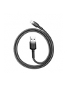 Baseus Baseus CAFULE LIGHTNING CABLE 50CM GREY/BLACK  (6953156274938) - nr 29