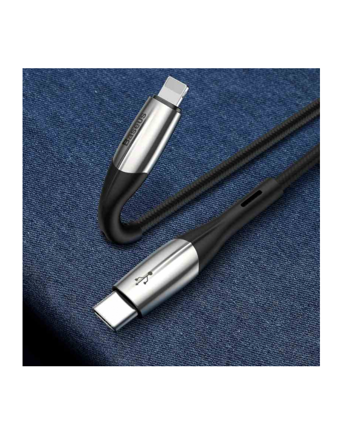 Baseus Baseus CAFULE LIGHTNING CABLE 300CM GREY/BLACK (6953156296305) główny