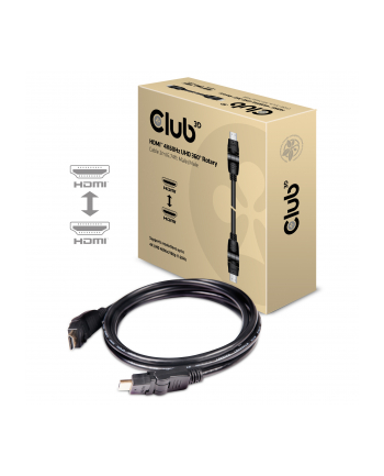 Club 3D HDMI - HDMI 2m Czarny (CAC-1360)
