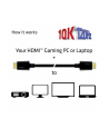Kabel Club 3D HDMI-Kabel A -> A 2.1 Ultra High Speed 10K HDR 1m - nr 16