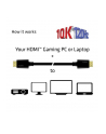 Kabel Club 3D HDMI-Kabel A -> A 2.1 Ultra High Speed 10K HDR 1m - nr 25