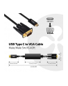 Club 3D video interface converter - VGA / USB - USB-C to HD-15 (VGA) - 5 m (CAC1512) - nr 14