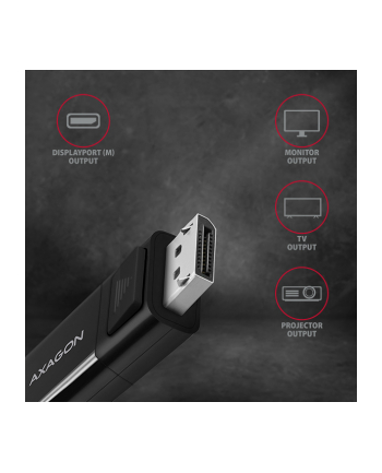 AXAGON AXAGON RVC-DPC USB-C > DP KABEL 1.8M  (RVCDPC)