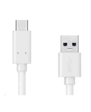 Connect IT przewód Wirez USB-C - USB-A 3.1 Gen 1, biały, 0,5 m CI-1175