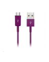 Connect IT microUSB 1m Fioletowy (CI-576) - nr 1