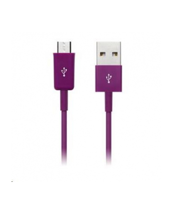 Connect IT microUSB 1m Fioletowy (CI-576)
