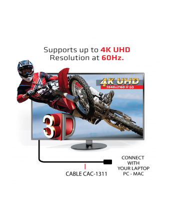 Club 3D Kabel HDMI 4K 1m (CAC-1311)