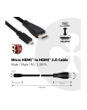 Club 3D Kabel HDMI - Micro HDMI 1m Czarny (CAC-1351) - nr 10