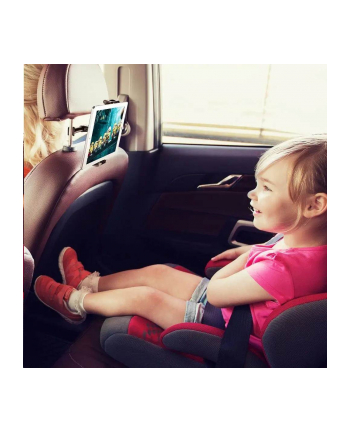 Baseus BACKSEAT VEHICLE HOLDER 4.0''-6.5'' NA ZAGŁÓWEK CZARNY (SUHZ-A01)