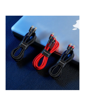 Baseus Kabel USB-C Cafule 2m Czerwony (CATKLF-H09) nr 2