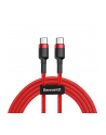 Baseus Kabel USB-C Cafule 2m Czerwony (CATKLF-H09) - nr 8