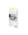 Baseus Kabel nylonowy Cafule Lightning 2,4A 50cm czarny/czerwony (02112) - nr 10