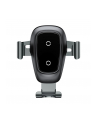 Baseus Metal Gravity Car Mount Wireless Charger Black (bsu043) - nr 14