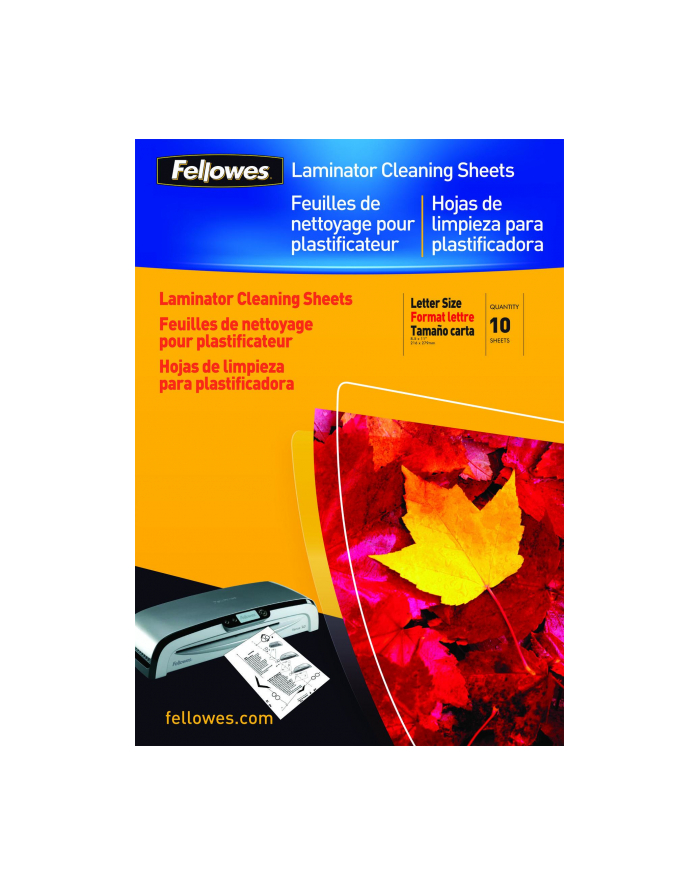 Fellowes Arkusze czyszczące do laminatora A4 10 szt. [5320604] główny