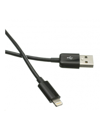 C-Tech Przewód USB 2.0 Lightning (iPhone 5 i wyższe modele) ładowanie i synchronizacja, 1m, czarny CB-APL-10B