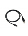 C-Tech USB 2.0 AM/Micro 1m czarny (CB-USB2M-10B) - nr 1