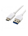 C-Tech Kabel USB C-Tech USB 3.0 AM na Type-C 1m biały (CBUSB3C10W) - nr 2