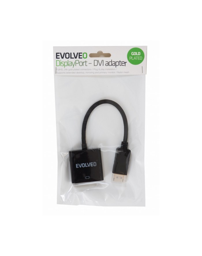 Kabel Evolveo Evolveo DisplayPort - DVI adaptér główny