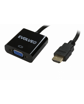 Evolveo Kabel Evolveo HDMI D-Sub (VGA), 0.2m, Brązowy (EV-HDMI-VGA)