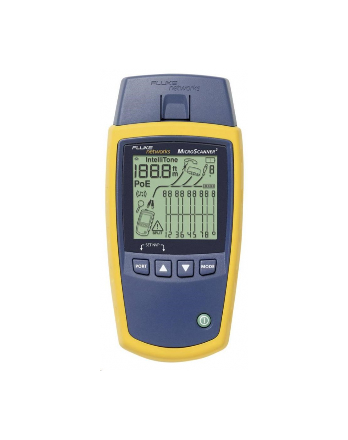 FLUKE NETWORKS TESTER OKABLOWANIA MICROSCANNER2 100 (FL-MS2-100) główny