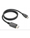 C-Tech DisplayPort/HDMI, 1 m, czarny CB-DP-HDMI-10 - nr 1