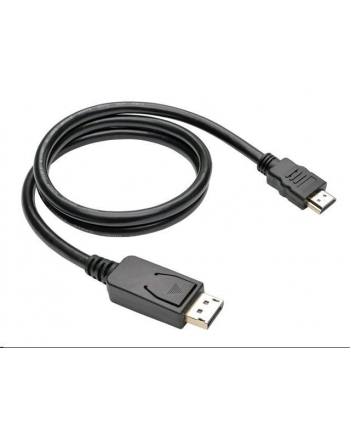 C-Tech DisplayPort/HDMI, 1 m, czarny CB-DP-HDMI-10