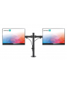 Uchwyt Connect IT TwinArm Basic Beta na 2 monitory 13'' až 32'', nosnost 2x8 kg (CMF-3204-BK) Czarny - nr 2