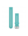 Garmin silikonowy pasek Vivoactive 3/Vivomove HR/Forerunner 645/Forerunner 245 błękitny [01011251-1Q] - nr 1