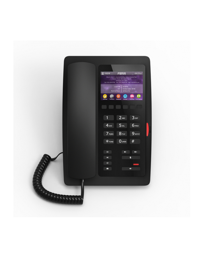 Fanvil IP telefon H5, 1 SIP, ekran 3,5'' LCD, 10/100 Mbps, PoE główny