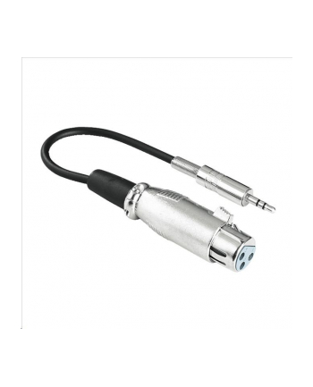 Hama Audio Adapter XLR Female Jack - 3,5 mm Male Plug Stereo (00041908)