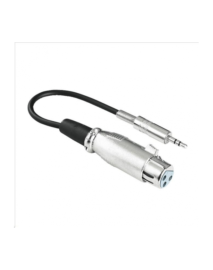 Hama Audio Adapter XLR Female Jack - 3,5 mm Male Plug Stereo (00041908) główny