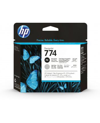 Hp 774 czarny fotograficzny / jasnoszary (P2W00A)