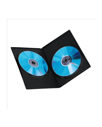 Hama DVD Slim Double-Box 25, Black (00051185)