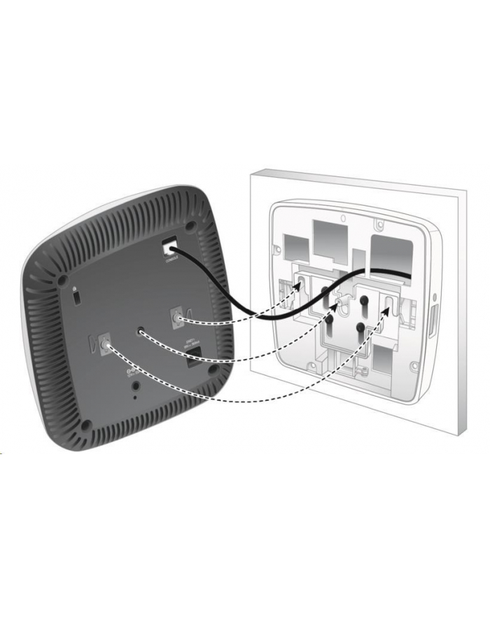 HP JY706A - AP-220-MNT-W3 Low Prof Secure AP Mnt Kit (JY706A) główny