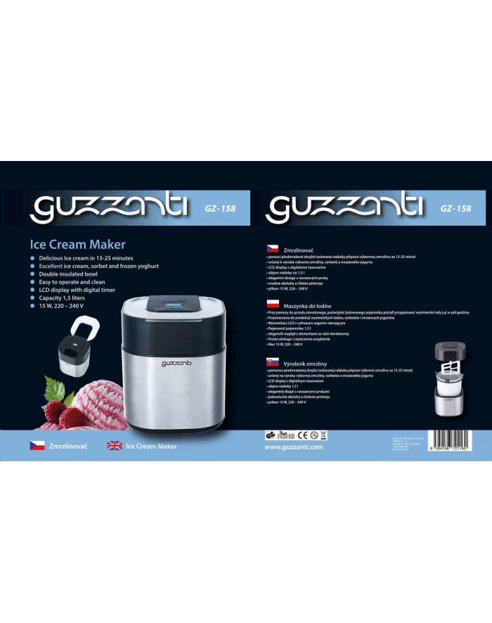 Guzzanti GZ 158 główny