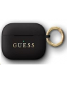 GUESS AIRPODS PRO COVER SILICONE CZARNY (GUACAPSILGLBK) - nr 1
