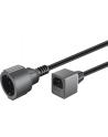 Zasilający Premiumcord Kabel Napájecí 230V Prodlužovací 23 Cm S Euro Konektorem Do Ups Ppu101 - nr 2