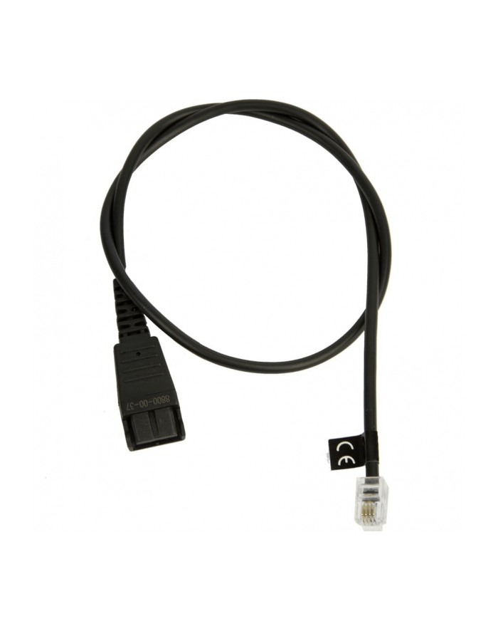 Jabra QD Cord to RJ10 straight 0,5m główny