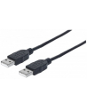 Manhattan USB 2.0 A-USB 2.0 A 1m (353892) - nr 1