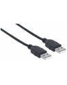 Manhattan USB 2.0 A-USB 2.0 A 1m (353892) - nr 2