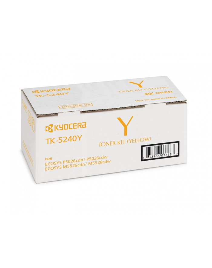 Kyocera toner do Kyocera EcoSys M5526 CDN Żółty (1T02R7ANL0) główny