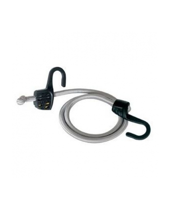 MasterLock Gumowa Linka Mocująca Z Hakiem Steelcor Adjustable 3138 9,5 Mm-100-150 Cm Srebrna 3138Eurdat