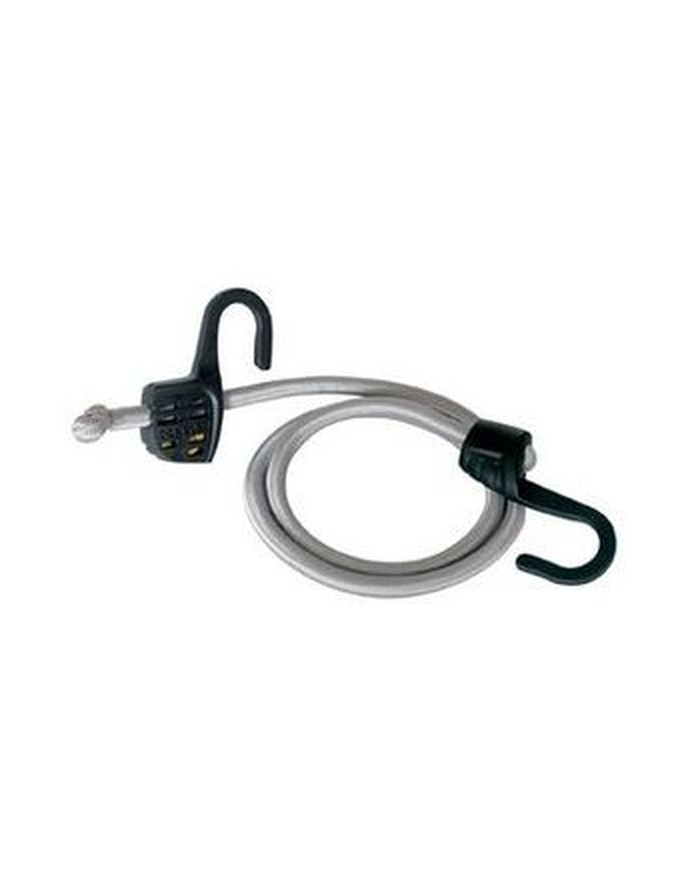 MasterLock Gumowa Linka Mocująca Z Hakiem Steelcor Adjustable 3138 9,5 Mm-100-150 Cm Srebrna 3138Eurdat główny