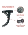 Zapięcie rowerowe MASTER LOCK QUANTUM 8115 30 mm 120 cm KLUCZYK czarne MasterLock MRL-8115EURDPS , MasterLock - nr 3