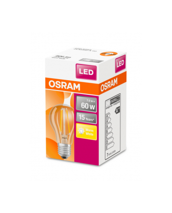 Osram Żarówka Led Star Cl A Fil 60 Nondim 6.5W 827 E27 (Ledstarclafil60Nondim65W)