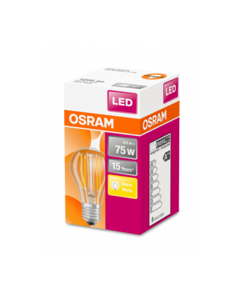 Ledvance Żarówka Osram Led Star Cl A Filament 8W 827 E27