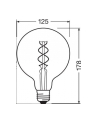 Osram Led Żarówka Vintage Glob 5W 1800K Smoke - nr 8